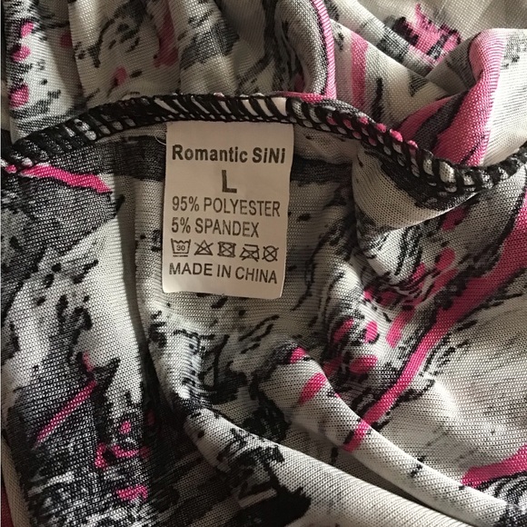 Romantic Sini women’s summer dress. Size L Like new. - Picture 4 of 4